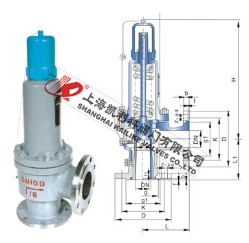 A41H、A41Y弹簧微启式安全阀